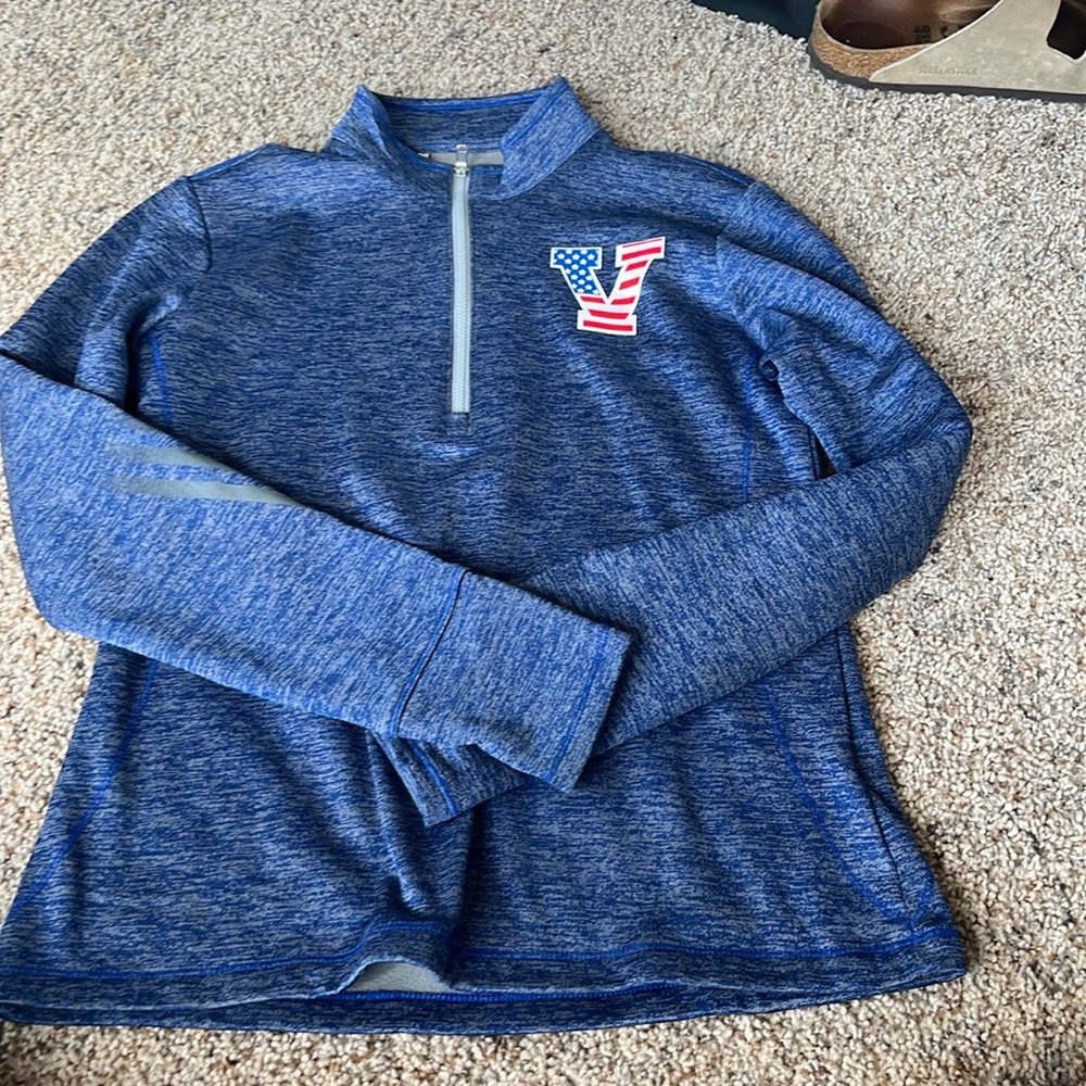 Adidas quarter zip pullover
